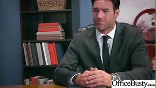 (Valentina Nappi) Safado Puta peituda Menina de Ficar Pregado No Office vid-30