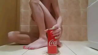 Skinny insertion ilula kakhulu i-bottle super libanzi anal