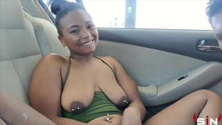 Prostituta suja fica fodido fora